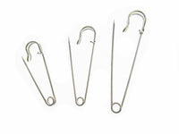 Kilt Pins Nickel Plated Steel x 144 - Available in 3 sizes 63mm, 75mm & 100mm