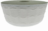 Curtain Heading Pencil Pleat Tape HOOK & LOOP Compatible 75mm (3") Wide White