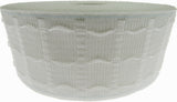 Curtain Heading Pencil Pleat Tape HOOK & LOOP Compatible 75mm (3") Wide White