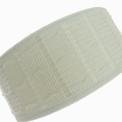 Curtain Heading Pencil Pleat Tape HOOK & LOOP Compatible 75mm (3") Wide White - ThreadandTrimmings