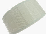 Curtain Heading Pencil Pleat Tape HOOK & LOOP Compatible 75mm (3") Wide White