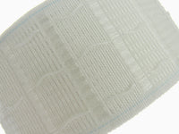 Curtain Heading Pencil Pleat Tape HOOK & LOOP Compatible 75mm (3") Wide White