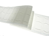 Curtain Heading Pencil Pleat Tape HOOK & LOOP Compatible 75mm (3") Wide White