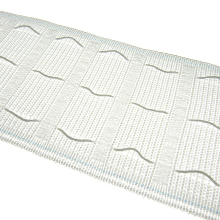 Curtain Heading Pencil Pleat Tape HOOK & LOOP Compatible 75mm (3") Wide White - ThreadandTrimmings