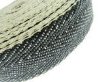 Upholstery Webbing Heavy Duty 50mm Black & White Herringbone Furniture Armchair
