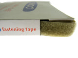 Chico Hook & Loop Fastener Tape 20mm x 1m Brown Beige Grey Red Black Twin Strip