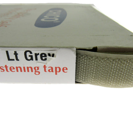 Chico Hook & Loop Fastener Tape 20mm x 1m Brown Beige Grey Red Black Twin Strip