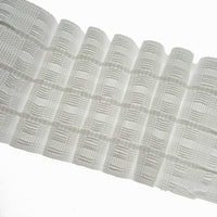 Multi Pocket Curtain Header Pencil Pleat Tape White 75mm 3 Inch Wide