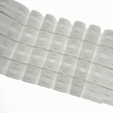 Multi Pocket Curtain Header Pencil Pleat Tape White 75mm 3 Inch Wide