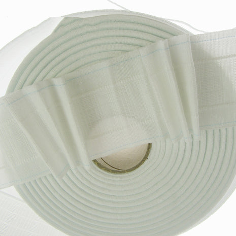 Triple Pleat Curtain Header Pencil Pleat Tape 75mm 3 Inch Wide CT75T - ThreadandTrimmings