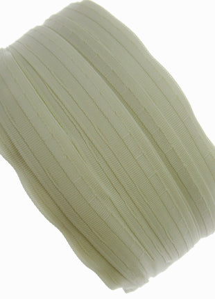 Roman Blind SIDE ENTRY Tubular Tape 19mm 3/4 Inch Wide Cream RB0191-100 - ThreadandTrimmings