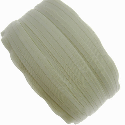 Roman Blind SIDE ENTRY Tubular Tape 19mm 3/4 Inch Wide Cream RB0191-100 - ThreadandTrimmings