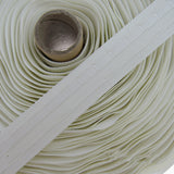 Roman Blind SIDE ENTRY Tubular Tape 19mm 3/4 Inch Wide Cream RB0191-100