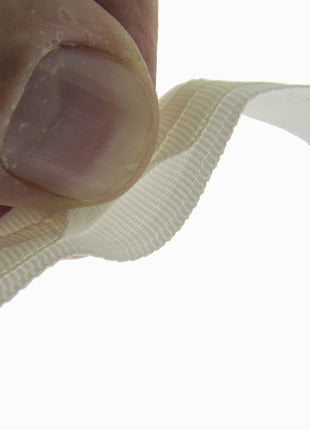 Roman Blind SIDE ENTRY Tubular Tape 19mm 3/4 Inch Wide Cream RB0191-100 - ThreadandTrimmings