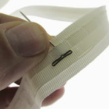 Roman Blind SIDE ENTRY Tubular Tape 19mm 3/4 Inch Wide Cream RB0191-100
