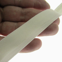 Roman Blind SIDE ENTRY Tubular Tape 19mm 3/4 Inch Wide Cream RB0191-100