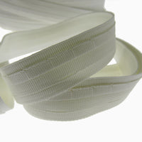 Roman Blind SIDE ENTRY Tubular Tape 19mm 3/4 Inch Wide Cream RB0191-100