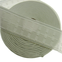 Curtain Header Fire Retardant Pencil Pleat Tape Woven Pockets 76mm 3 Inch Wide