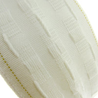 Curtain Header Pencil Pleat Tape Gold Line High Weft Density 75mm 3 Inch Wide