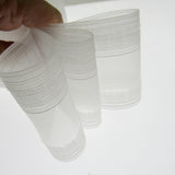 Curtain Header Wave Tape Translucent - 75mm 3 Inch Wide - 2 Pocket Rows - MWT750