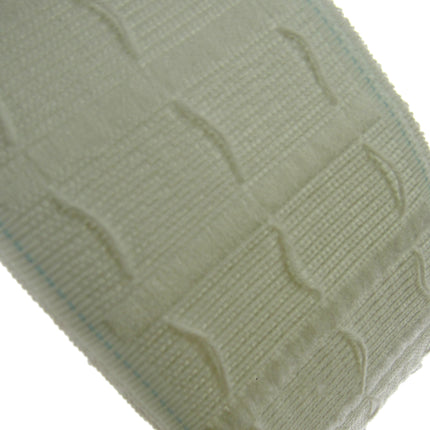 Curtain Heading Pencil Pleat Tape HOOK & LOOP Compatible 75mm (3") Wide White - ThreadandTrimmings