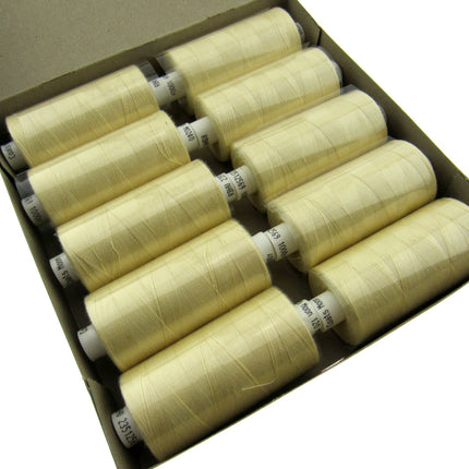 Coats Moon Sewing Thread 1 Reel Choose From 40 Colours - 1000 Yards - ThreadandTrimmings