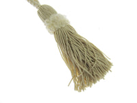 Pair Curtain Tie Backs Twisted Braid Rope with 11cm Tassel 2 Tiebacks 10 Colours