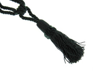Pair Curtain Tie Backs Twisted Braid Rope with 11cm Tassel 2 Tiebacks 10 Colours