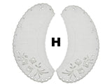 Broderie Anglaise Lace Collars – 9 Styles White & Cream Detachable Vintage