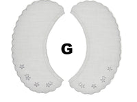 Broderie Anglaise Lace Collars – 9 Styles White & Cream Detachable Vintage