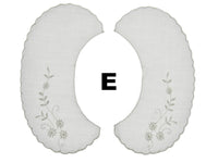 Broderie Anglaise Lace Collars – 9 Styles White & Cream Detachable Vintage