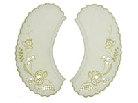Broderie Anglaise Lace Collars – 9 Styles White & Cream Detachable Vintage
