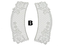 Broderie Anglaise Lace Collars – 9 Styles White & Cream Detachable Vintage