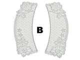 Broderie Anglaise Lace Collars – 9 Styles White & Cream Detachable Vintage
