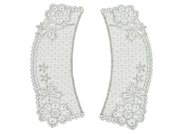 Broderie Anglaise Lace Collars – 9 Styles White & Cream Detachable Vintage