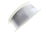 Satin Ribbon with Woven Edge - Single Sided -25mm - Satin Ribbon - 20 Meter Roll