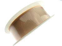 Satin Ribbon with Woven Edge - Single Sided -25mm - Satin Ribbon - 20 Meter Roll