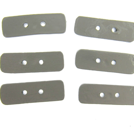 Heavy Curtain Lead Pennyweights Sew In Hem Weights Round & Oblong Packs 5 or 10 - ThreadandTrimmings