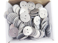 Heavy Curtain Lead Pennyweights Sew-In Hem Weights – Round & Oblong – Packs 5–10