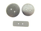 Heavy Curtain Lead Pennyweights Sew-In Hem Weights – Round & Oblong – Packs 5–10