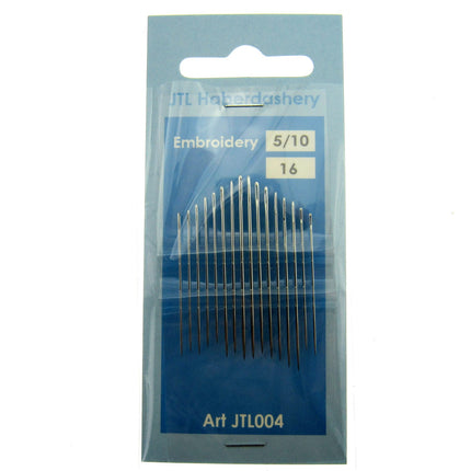 Assorted Hand Sewing Needles Set Embroidery Tapestry Darning Leather Beading - ThreadandTrimmings