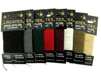 Mending Darning Repair Wool & Yarn by Lincatex - Price is for 2 x 10 Meter Cards