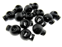 Cord Lock Spring Toggles - 6mm Wide Hole For Shock Bungee Elastic 8 Cols CE20
