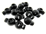 Cord Lock Spring Toggles - 6mm Wide Hole For Shock Bungee Elastic 8 Cols CE20