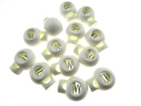 Cord Lock Spring Toggles - 6mm Wide Hole For Shock Bungee Elastic 8 Cols CE20