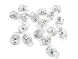 Cord Lock Spring Toggles - 6mm Wide Hole For Shock Bungee Elastic 8 Cols CE20