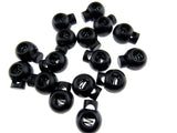 Cord Lock Spring Toggles - 6mm Wide Hole For Shock Bungee Elastic 8 Cols CE20