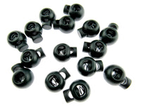 Cord Lock Spring Toggles - 6mm Wide Hole For Shock Bungee Elastic 8 Cols CE20