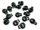 Cord Lock Spring Toggles - 6mm Wide Hole For Shock Bungee Elastic 8 Cols CE20