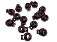 Cord Lock Spring Toggles - 6mm Wide Hole For Shock Bungee Elastic 8 Cols CE20